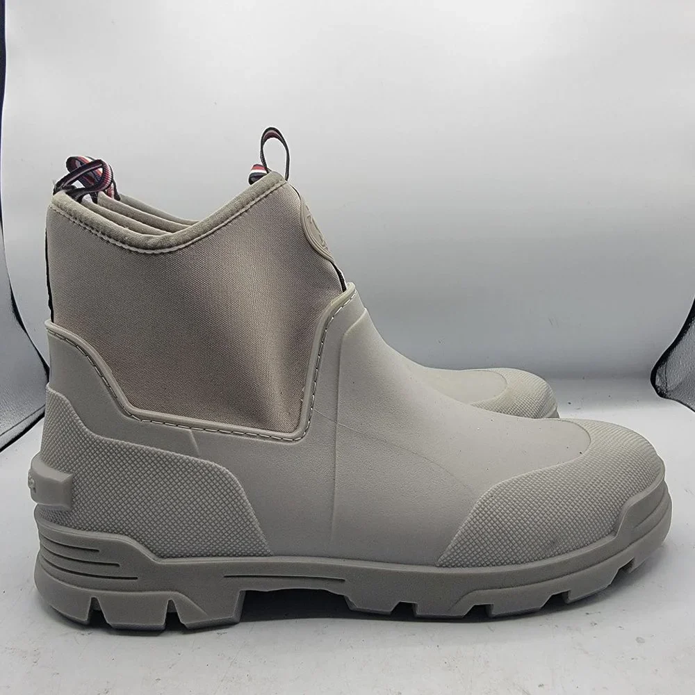 Tommy Hilfiger Womens Size 9 Gray Candid Short Rain Boots Outdoors